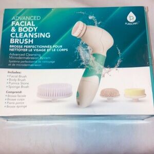 Pursonic Facial and body cleanser brush.​